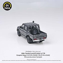 Para64 Toyota 2014 Land Cruiser Double Cab Pickup LC79 graphite Grey Rhd PA-65682 - 3