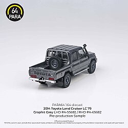 Para64 Toyota 2014 Land Cruiser Double Cab Pickup LC79 graphite Grey Rhd PA-65682 - 4