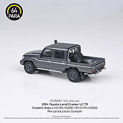Para64 Toyota 2014 Land Cruiser Double Cab Pickup LC79 graphite Grey Rhd PA-65682 - 2
