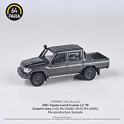 Para64 Toyota 2014 Land Cruiser Double Cab Pickup LC79 graphite Grey Rhd PA-65682 - Para64