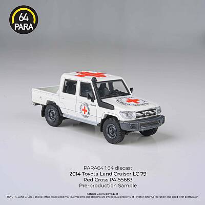 Para64 Toyota 2014 Land Cruiser Double Cab Pickup LC79 Red Cross Lhd PA-55683 - 2