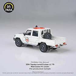 Para64 Toyota 2014 Land Cruiser Double Cab Pickup LC79 Red Cross Lhd PA-55683 - 3