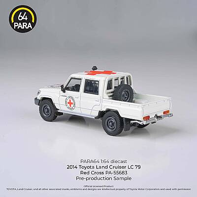Para64 Toyota 2014 Land Cruiser Double Cab Pickup LC79 Red Cross Lhd PA-55683 - 3