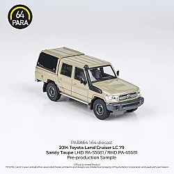 Para64 Toyota 2014 Land Cruiser Çift Kabin Pickup LC79 Sandy Taupe w/ Canopy Rhd PA-65681 - Para64