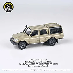 Para64 Toyota 2014 Land Cruiser Çift Kabin Pickup LC79 Sandy Taupe w/ Canopy Rhd PA-65681 - 2