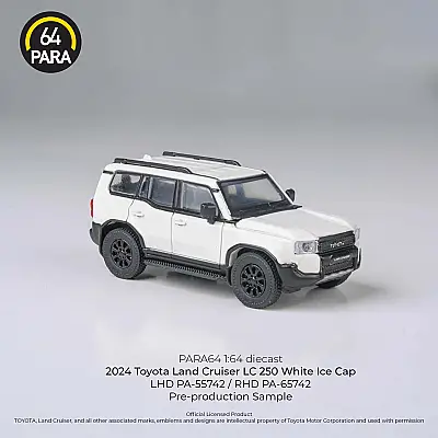 Para64 Toyota 2024 Land Cruiser 250 Prado White ice Cap PA-55742 - 1