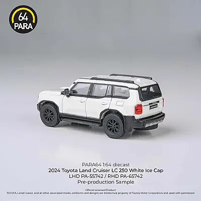 Para64 Toyota 2024 Land Cruiser 250 Prado White ice Cap PA-55742 - 3