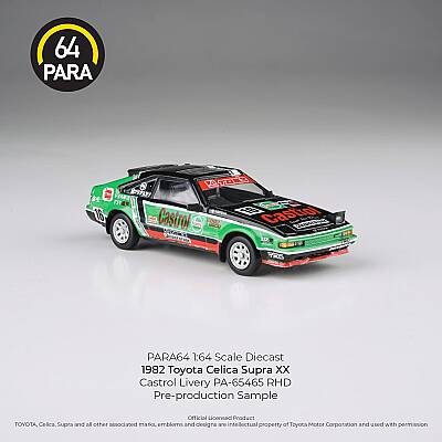 Para64 Toyota Celica Supra XX 1984 Castrol Livery PA-65465 - 2