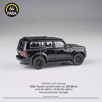 Para64 Toyota Land Cruiser 250 2024 Prado Black PA-55744 - 3