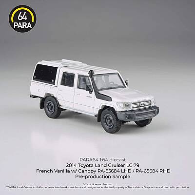 Para64 Toyota Land Cruiser LC 79 2012 French Vanilla with Canopy PA-55684 - 2
