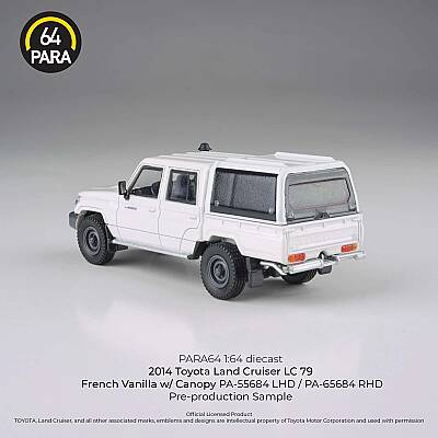 Para64 Toyota Land Cruiser LC 79 2012 French Vanilla with Canopy PA-55684 - 4
