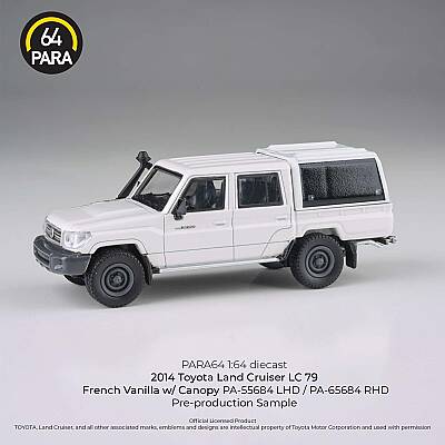 Para64 Toyota Land Cruiser LC 79 2012 French Vanilla with Canopy PA-55684 - 1