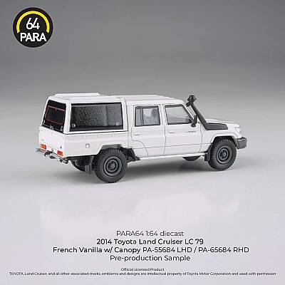 Para64 Toyota Land Cruiser LC 79 2012 French Vanilla with Canopy PA-55684 - 3