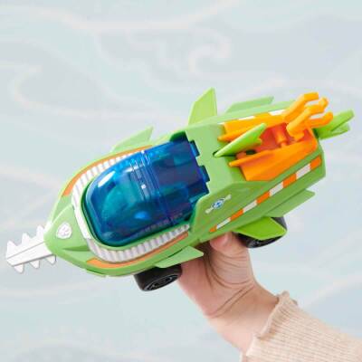 Paw Patrol Aqua Pups Temalı Araç ve Rocky Figür Seti - 4