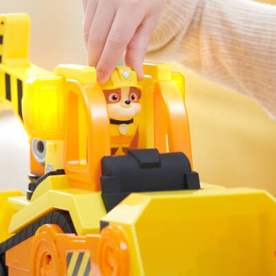 Paw Patrol Rubble and Crew Bark Yard Deluxe Buldozer İnşaat Kamyonu - 9