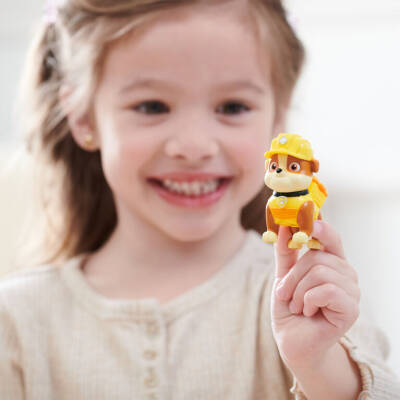 Paw Patrol Rubble and Crew Bark Yard Deluxe Buldozer İnşaat Kamyonu - 6