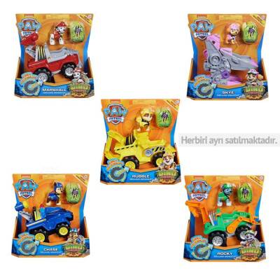 Paw Patrol Dıno Rescue Deluxe Araçlar 1Fgr./1Araç (Paw) 5A. S01030555 - 2
