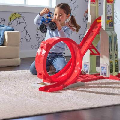 Paw Patrol Sesli ve Işıklı Rescue Wheels Temalı Oyun Seti 106 cm Spm-6069672 - 7
