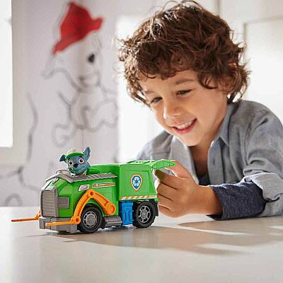 Paw Patrol Rocky ve Geri Dönüşüm Kamyonu - 2