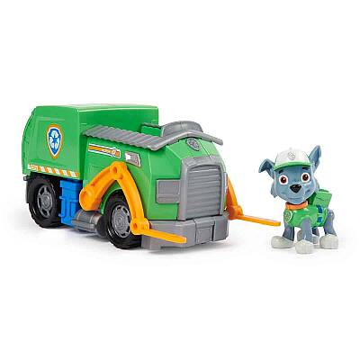 Paw Patrol Rocky ve Geri Dönüşüm Kamyonu - 1