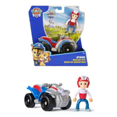 Paw Patrol Ryder Figürü ve Rescue ATV - 1