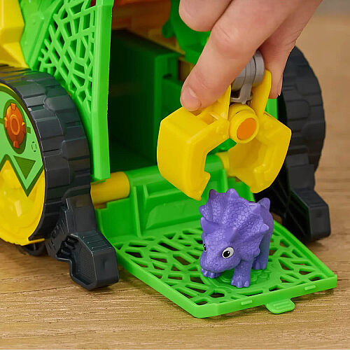 PAW Patrol The Dino Movie Chomp ve Kurtarma Buldozeri - 7