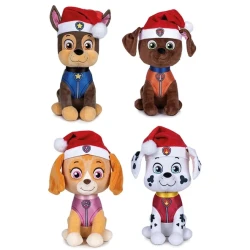 Paw Patrol Yılbaşı Serisi 27 Cm Peluş Figür Asorti. 760022375 - 1