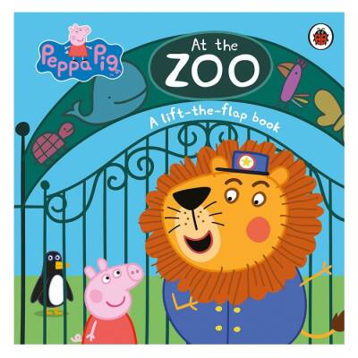 Peppa Pig: At The Zoo : A Lift-The-Flap Book - 1