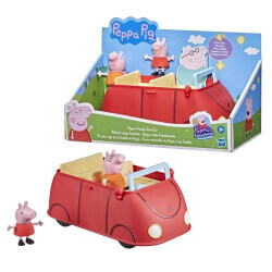 Peppa Pig Kırmızı Aile Aracı F2184 - 2