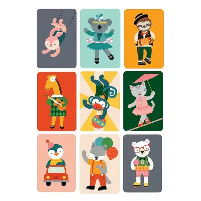 Petit Collage Kart Oyunu - Silly Monkey PTC256 - 3