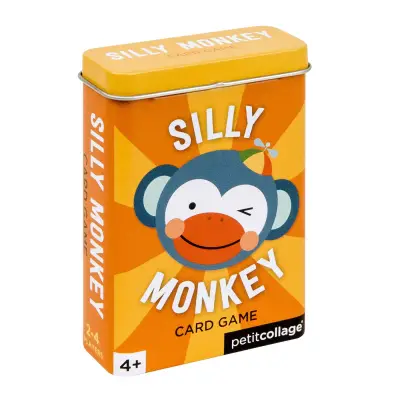 Petit Collage Kart Oyunu - Silly Monkey PTC256 - 1