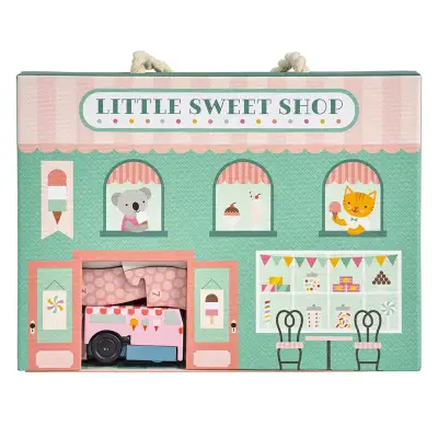 Petit Collage Wind Up Oyun Seti - Little Sweet Shop Ptc528 - 4