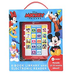 Pi Kids Disney Mickey And Friends: Me Reader 8-Book Library And Electronic Reader Sound Book Set - 1