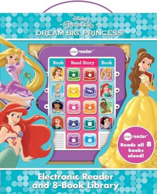Pi Kids Disney Princess: Dream Big, Princess Me Reader Electronic Reader and 8-Book Library Sound B - 1