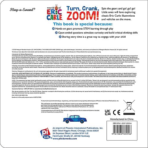 Pi Kids Eric Carle: Turn, Crank, Zoom - 2