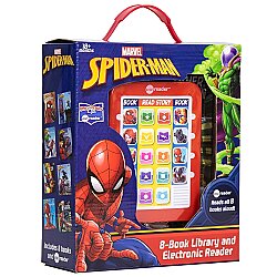 Pi Kids Marvel Spider-Man: Me Reader 8-Book Library And Electronic Reader Sound Book Set - Pi Kids