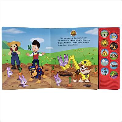 Pi Kids Nickelodeon Paw Patrol: Land, Sea, And Sky! Sound Book - 2