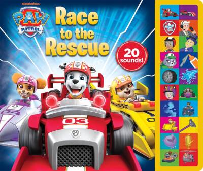 Pi Kids Paw Patrol: Race To The Rescue Sound Book - 1