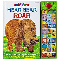 Pi Kids World Of Eric Carle: Hear Bear Roar Sound Book - 1