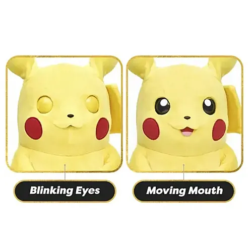 Pikachu RealFX Elektronik Kukla 50 cm - 2