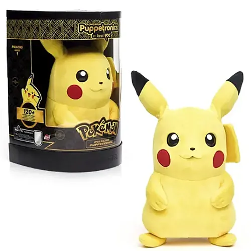 Pikachu RealFX Elektronik Kukla 50 cm - 1