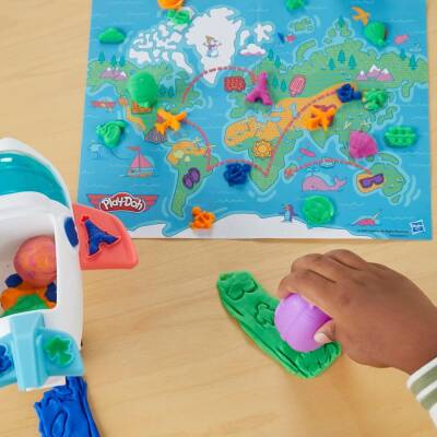 Play-Doh Eğlenceli Uçak Başlangıç Seti Has-F8804 - 7