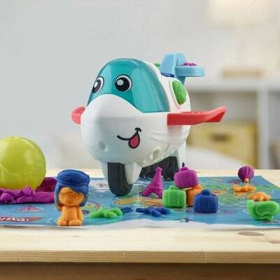 Play-Doh Eğlenceli Uçak Başlangıç Seti Has-F8804 - 4