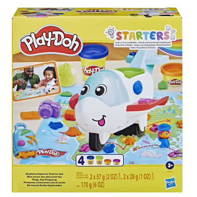 Play-Doh Eğlenceli Uçak Başlangıç Seti Has-F8804 - 2