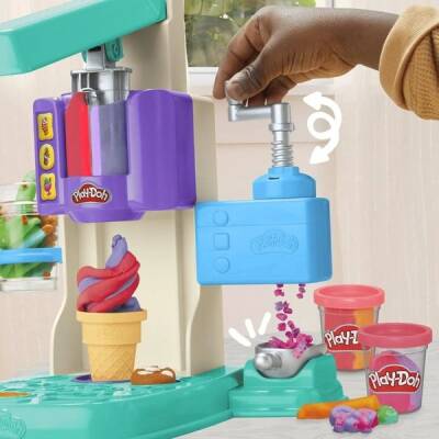 Play-Doh Gökkuşağı Dondurma Fabrikası G0028 - 2