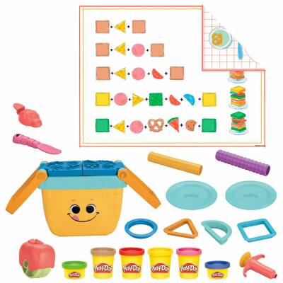Play-Doh Piknik Şekilleri Başlangıç Seti F6916 - 1