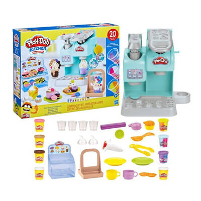 Play-Doh Süper Renkli Cafe Oyun Seti F5836 - 1