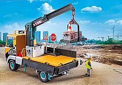 Playmobil Construction Truck With Crane 71750 - 4