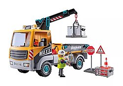 Playmobil Construction Truck With Crane 71750 - Playmobil