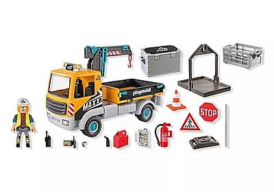 Playmobil Construction Truck With Crane 71750 - 3